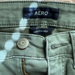 Aero High Rise Midi Jeans